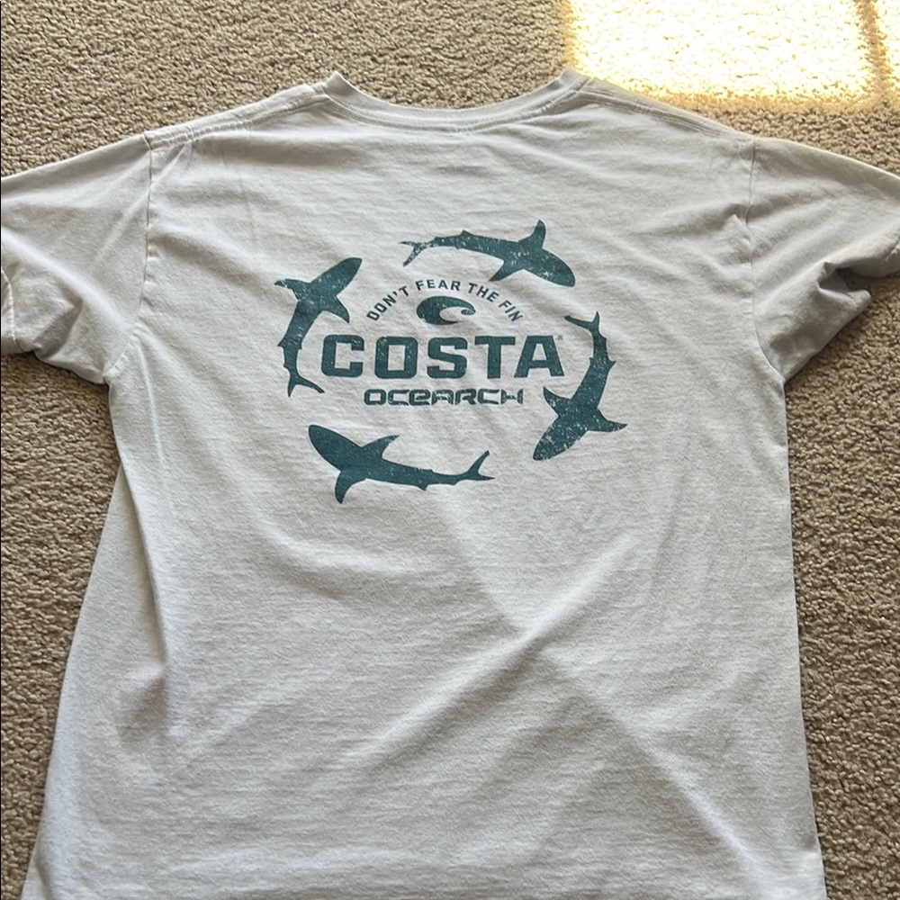 Mens medium costa tshirt